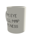 Say: Eye, Spell: MAP, Say: Ness