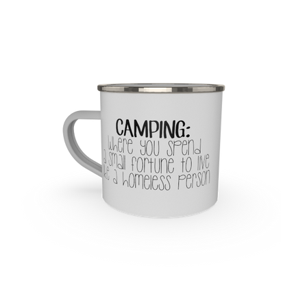 Camping: Where you spend a small fortune to live like a homeless person