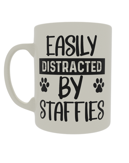 Easily distracted by Staffies