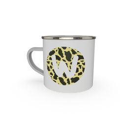 Letter - cheetah print - yellow