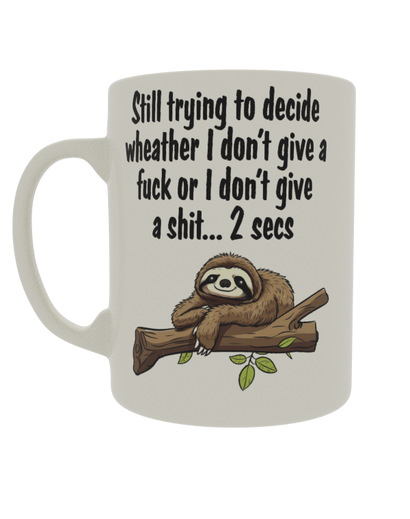 Still trying to decide whether I don't give a fuck or i don't give a shit... 2 Secs