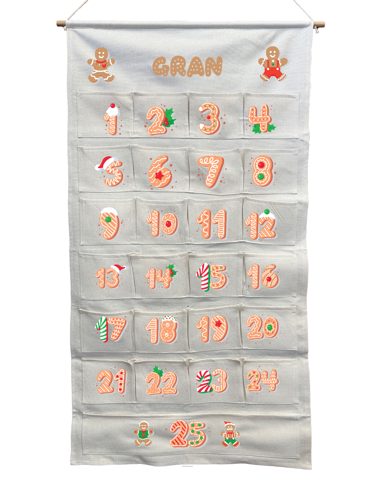 Gingerbread Advent Calendar