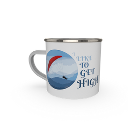 I like to get high paragliding