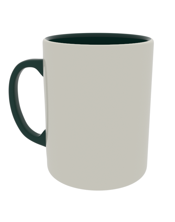 11oz Dark Green Mug (Upgrade)