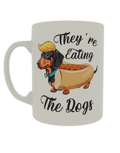They're eating the dogs