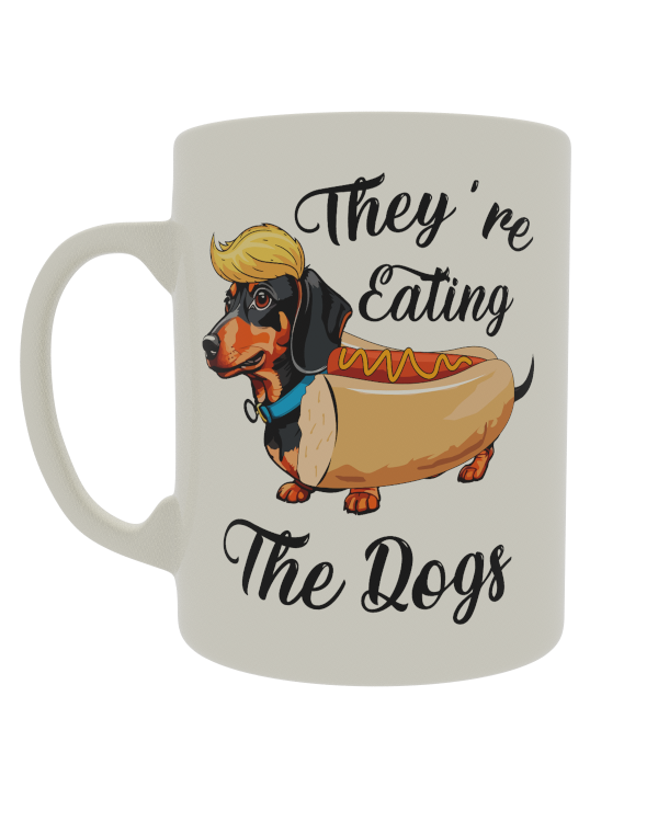 They're eating the dogs