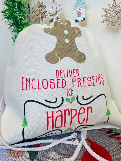 Deliver Enclosed Presents to....