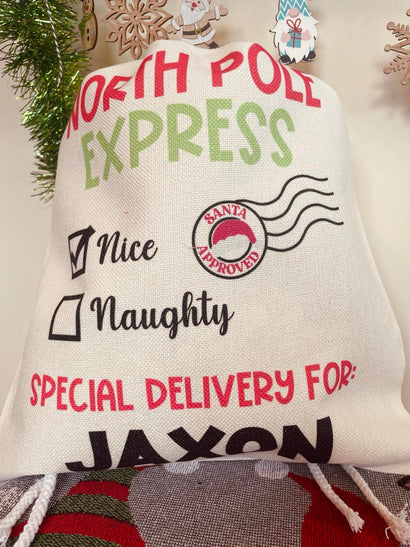 North Pole Express, Special Delivery for: ......