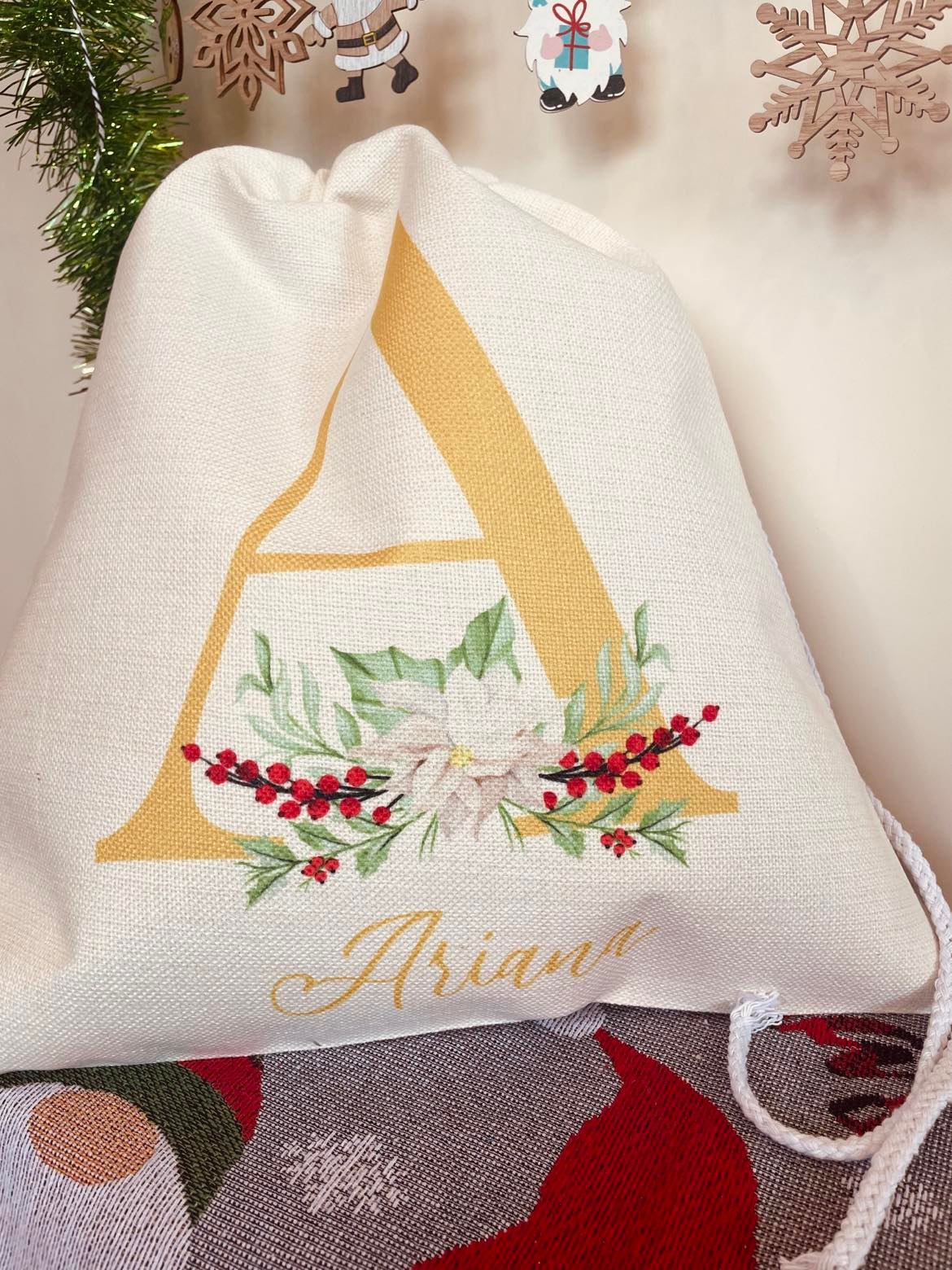 Floral Letter Sack