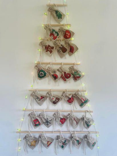 Burlap Advent Calendar