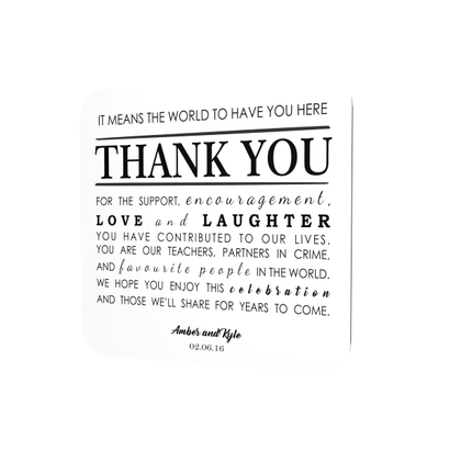 It means the world to have you here