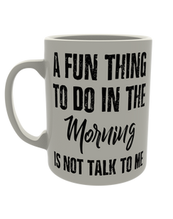 A fun thing to do in the morning