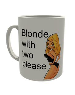 Blonde with Two Please