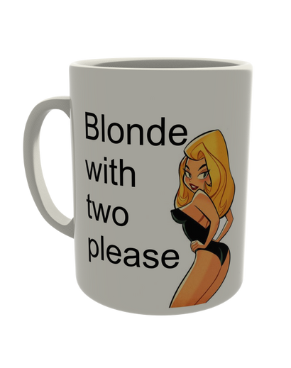 Blonde with Two Please