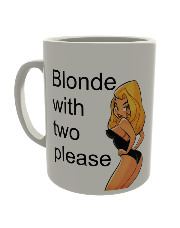 Blonde with Two Please