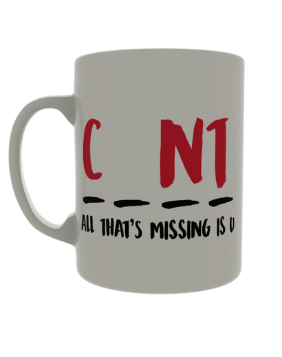 C_nt all that's missing is u