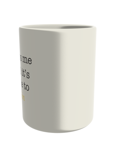 Coffee keeps me busy until it's acceptable to drink Gin