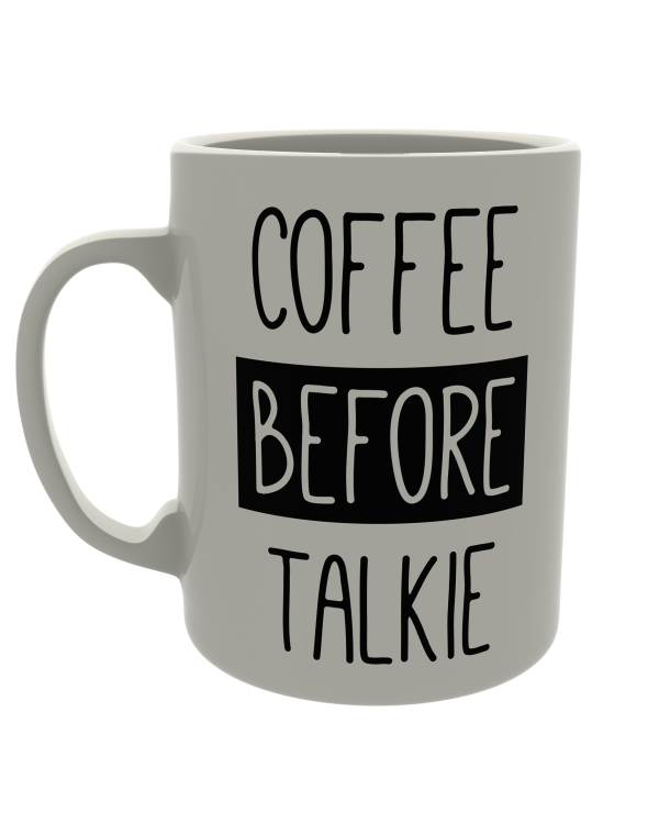 Coffee before talkie