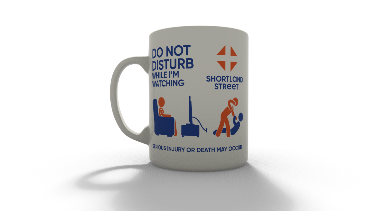 Do not disturb while i'm watching Shortland Street