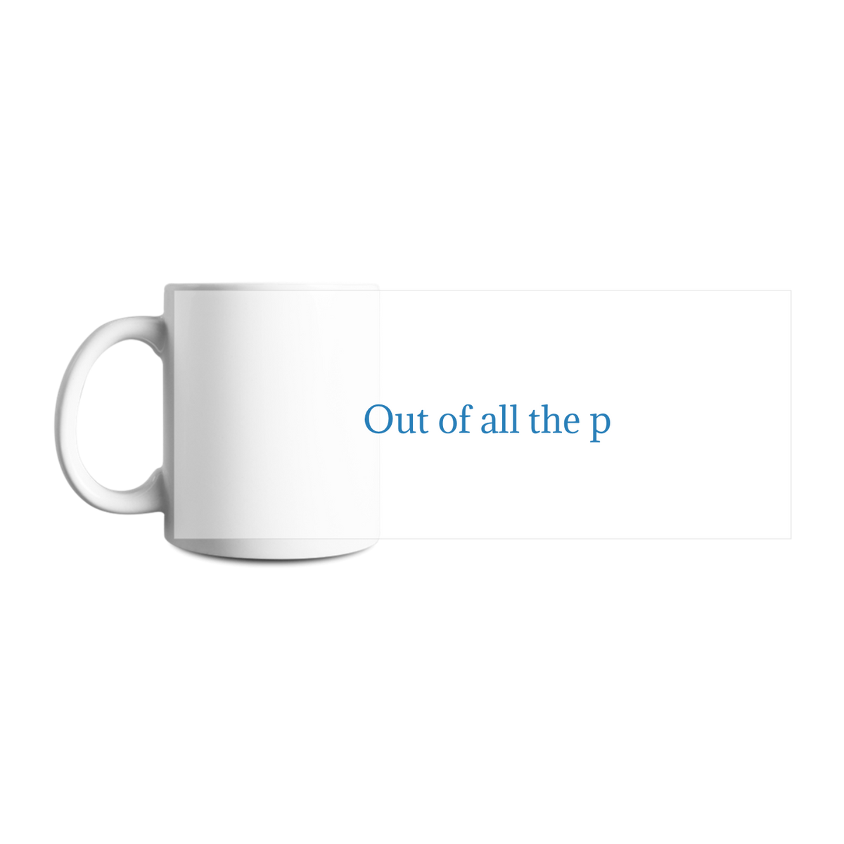 Design your own mug