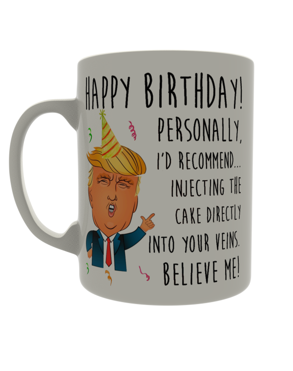 Happy Birthday! Personally i'd recommend.. injecting the cake directly into your veins. Believe me!
