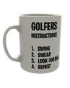 Golfers Instructions