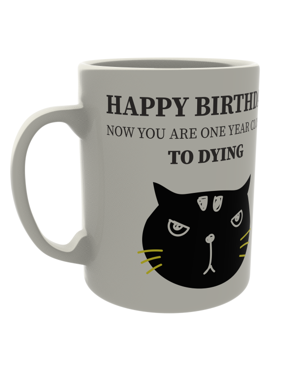 Happy Birthday - Now you are one year closer to dying