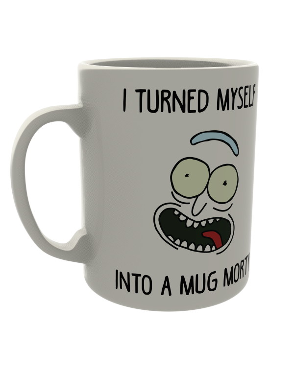 I turned myself into a mug Morty