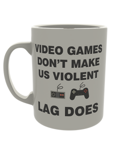Video games don't make us violent, lag does