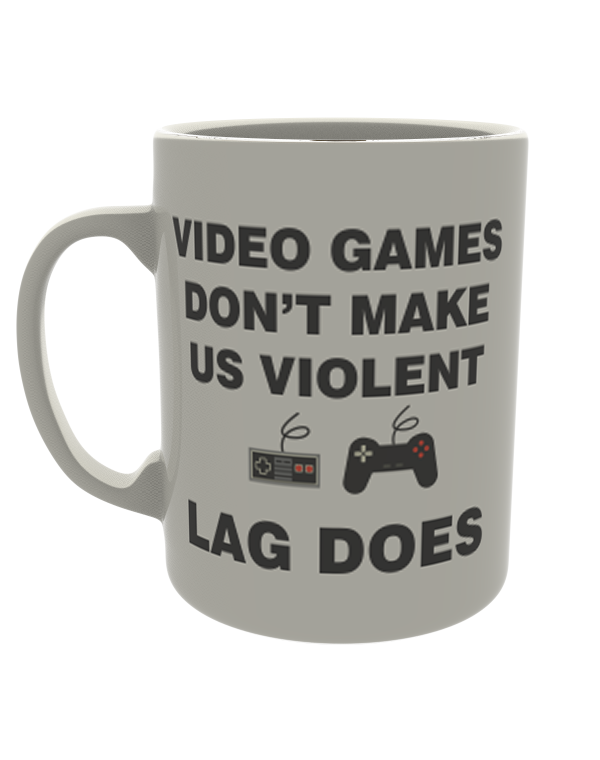 Video games don't make us violent, lag does