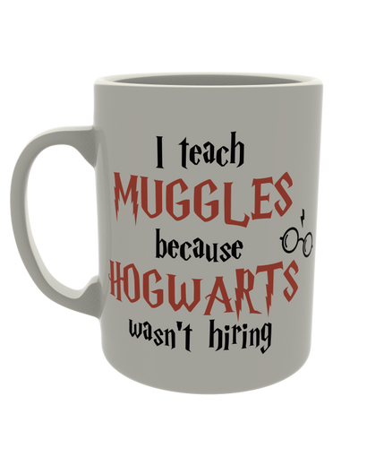 I teach Muggles because Hogwarts wasn't hiring