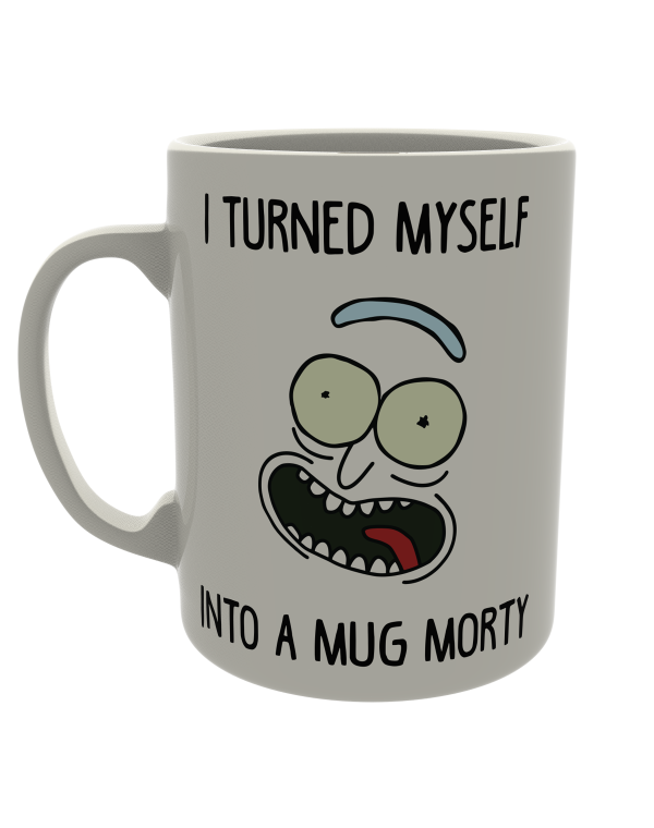 I turned myself into a mug Morty