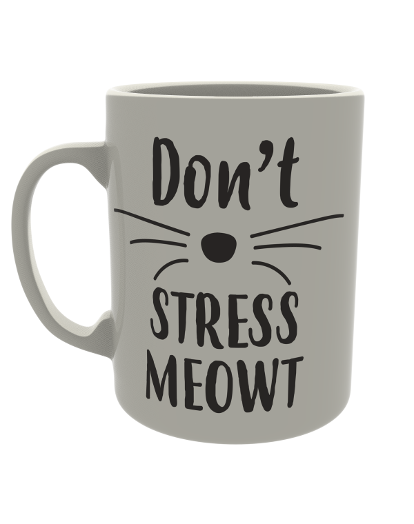 Don't stress meowt – What The Mug New Zealand