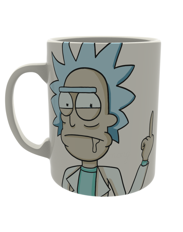Rick pulling finger