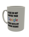 Don't confuse your google search with my Nursing degree
