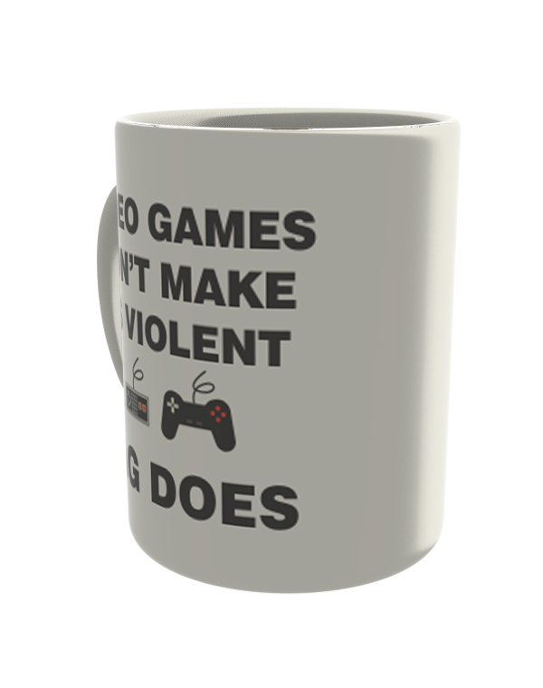 Video games don't make us violent, lag does