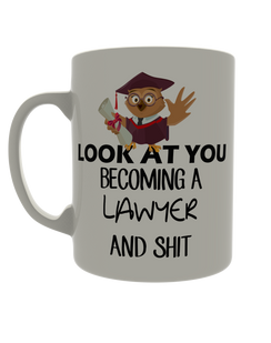 Look at you becoming a lawyer and shit