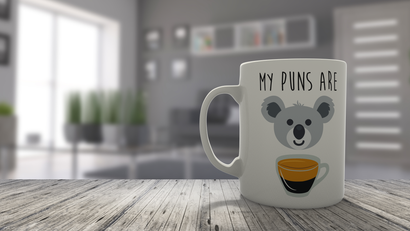 My puns are koala tea