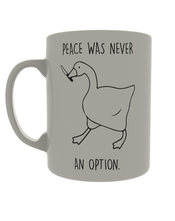 Peace was never an option