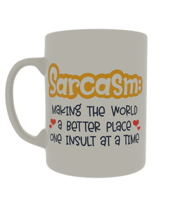 Sarcasm: Making the world a better place, one insult at a time