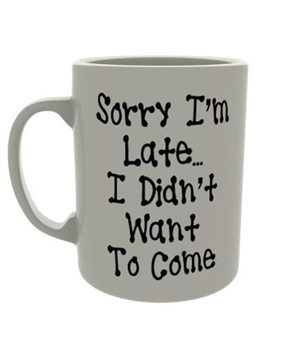 Sorry i'm late, I didn't want to come