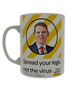 Spread your legs, not the virus (Chris design)