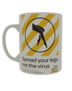 Spread your legs, not the virus