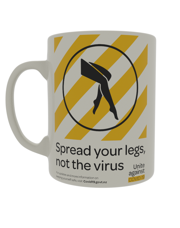 Spread Your Legs Not The Virus What The Mug New Zealand 0612