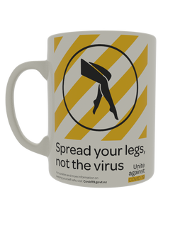 Spread your legs, not the virus