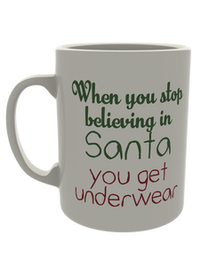 When You Stop Believing in Santa, You Get Underwear