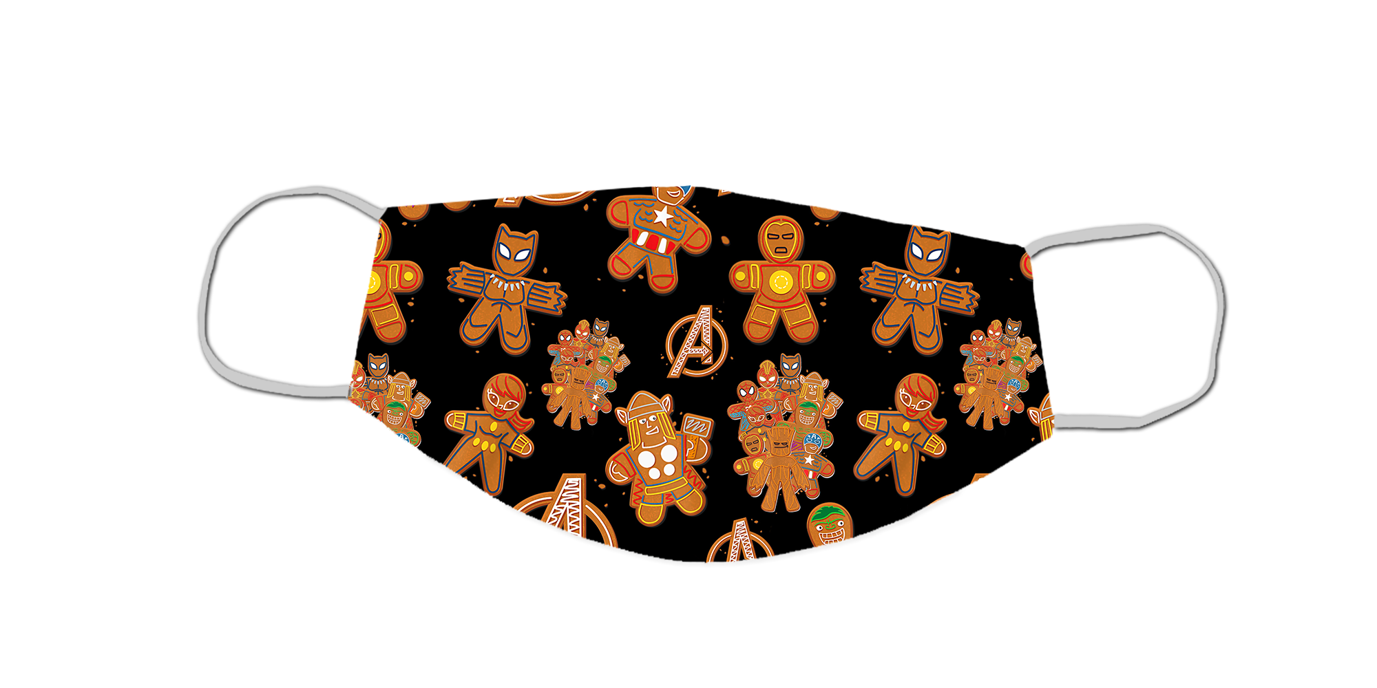 Super Hero Cookie Mask