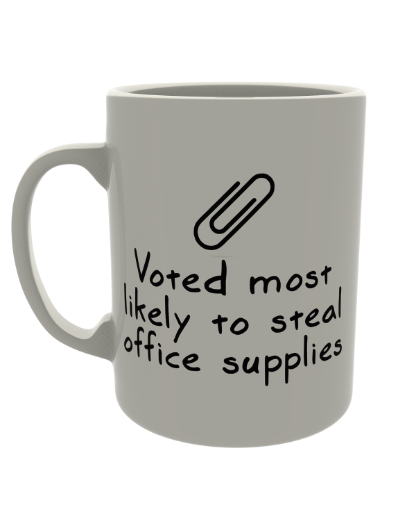 Voted most likely to steal office supplies